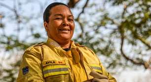 Ela perdeu o filho por problema pulmonar e resolveu virar brigadista contra incêndios no Pantanal