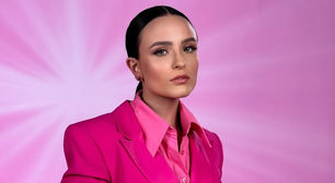 Larissa Manoela usa tom sobre tom: 'abusamos do rosa'