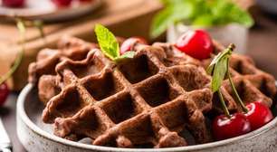 5 receitas de waffles diferentes e saborosas