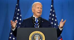 Em fala marcada por erros, Biden rejeita desistir de corrida eleitoral