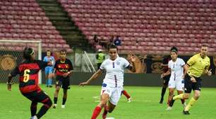 FEMININO! Sport perde a ida das semifinais para o Bahia na Arena Pernambuco