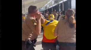 Torcedores tentam invadir estádio em final da Copa América; veja o vídeo