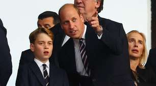 Príncipe William leva George para acompanhar final da Eurocopa