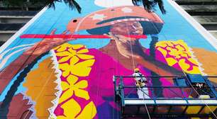 Recife ganha dois grafites com mais de 600 metros quadrados