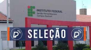 PROCESSO SELETIVO do IFSertão-PE que oferece salários de até R$ 5.831,21 encerra inscrições no domingo (21); CONFIRA COMO PARTICIPAR