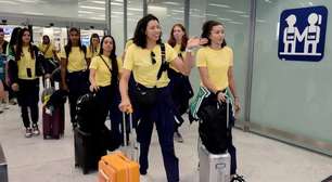 Seleção feminina de vôlei chega a Paris com expectativa: 'Vamos sentir o calor da torcida'