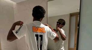 Santos reage à foto de Lamine Yamal com camisa do Neymar