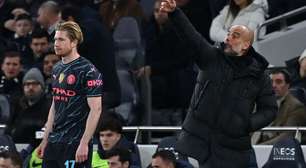 Guardiola afirma que De Bruyne segue no Manchester City