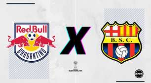 Red Bull Bragantino x Barcelona de Guayaquil: Escalações, desfalques, retrospecto, onde assistir, arbitragem e palpites