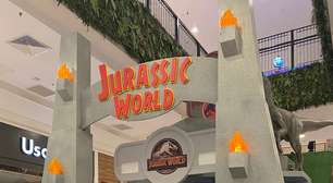 Shopping Santa Cruz sedia atração inspirada em Jurassic Park