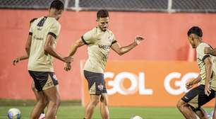 Invadiu a noite! Vitória encerra preparação para enfrentar o Flamengo e time deve ter novidades