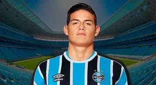 James Rodriguez surpreende a todos e pode ir jogar no Grêmio; "aprovado"