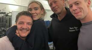 Pedro Pascal compartilha primeira foto dos bastidores do Quarteto Fantástico