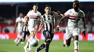 Atuações do São Paulo contra o Botafogo: Lucas Moura e Calleri são os destaques
