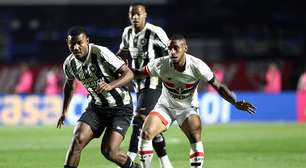 Análise: oscilação no início do segundo tempo faz Botafogo empatar com o São Paulo