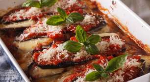 Berinjela gratinada à parmegiana: aprenda o prato delicioso, nutritivo e vegetariano