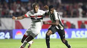 Luiz Henrique vê empate do Botafogo contra o São Paulo como bom, mas admite 'podíamos mais'