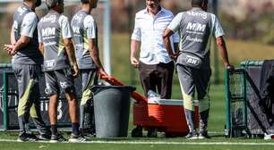 Atlético-MG intensifica preparativos para enfrentar o Corinthians na Arena MRV
