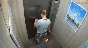 Bateria de lítio explode na mão de homem e causa incêndio em elevador
