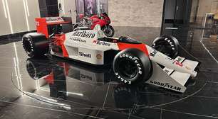 Réplica de carro de Ayrton Senna na Fórmula 1 será exposta no Autódromo Internacional de Goiânia