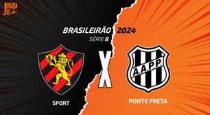 Sport x Ponte Preta: onde assistir, escalações e arbitragem