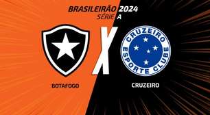 Botafogo x Cruzeiro: onde assistir, escalações e arbitragem