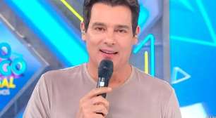 No SBT, Celso Portiolli surpreende com piada após saída de Eliana da emissora