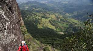 Como é a trilha onde homem despencou a 70 metros de altura, em São Paulo