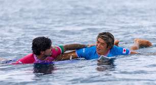 Jogos Olímpicos: japonês responde Medina em português após eliminação no surfe