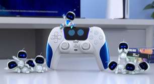 Sony revela controle sem fio DualSense de Astro Bot