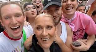 Céline Dion tirando selfie com fãs em Paris é o meme que você vai amar