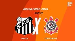 Santos x Corinthians (Brasileirão Sub-20): onde assistir, escalações e arbitragem