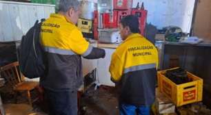 Vigilância Sanitária interdita parte de restaurante no bairro Santana em Porto Alegre