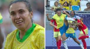 Olimpíadas 2024: Marta é expulsa e sai chorando de campo