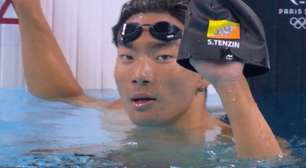Sem ter piscina olímpica no país, nadador do Butão compete nos 100m na Olimpíada de Paris