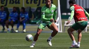 Murilo é a novidade em treino do Palmeiras após derrota para o Flamengo