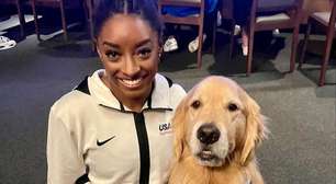 Olimpíada 2024: quem é o cão terapêutico que ajuda Simone Biles e outras atletas dos EUA