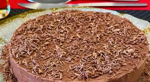 Torta de chocolate cremosa e saudável: só 2 ingredientes