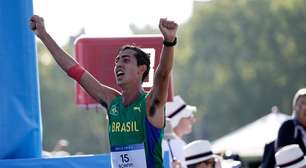 Prata histórica para o Brasil na marcha atlética masculina
