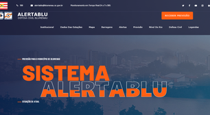 Conheça o 'AlertaBlu', sistema de monitoramento de chuvas que virou exemplo nacional