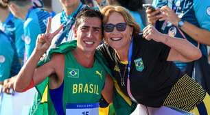 'Eu disfarcei muita coisa', revela mãe e treinadora de Caio Bonfim sobre nervosismo antes da prata