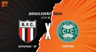 Botafogo SP x Coritiba: onde assistir, escalações e arbitragem