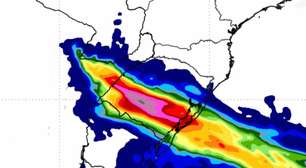 Atenção Gaúchos! Inmet alerta para chuvas intensas no RS com acumulado que supera 100mm em 24 horas