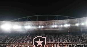 Botafogo divulga parcial de ingressos para jogo contra o Palmeiras