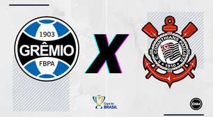 Grêmio x Corinthians: prováveis escalações, onde assistir, retrospecto e palpites