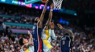 Derrota do Brasil no basquete tem EUA em ritmo de treino, estádio lotado e ovação a atletas da NBA