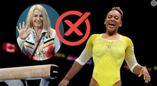 Polêmica! Por que Nadia Comaneci, ícone da ginástica, está revoltada e quer revisão do pódio de ouro de Rebeca Andrade?