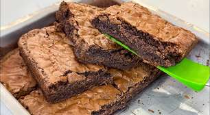 O brownie saudável tem uma textura incrível e ajuda nas dietas