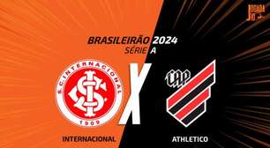 Internacional x Athletico-PR: onde assistir, escalações e arbitragem