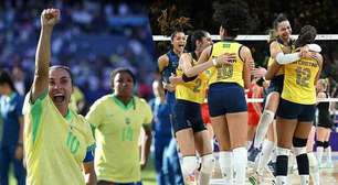 Jogos Olímpicos: mulheres são prata no futebol e bronze no vôlei; Brasil deixa Paris com 20 medalhas